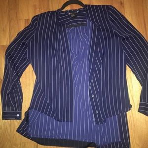 Armani Exchange Hi-Lo blouse